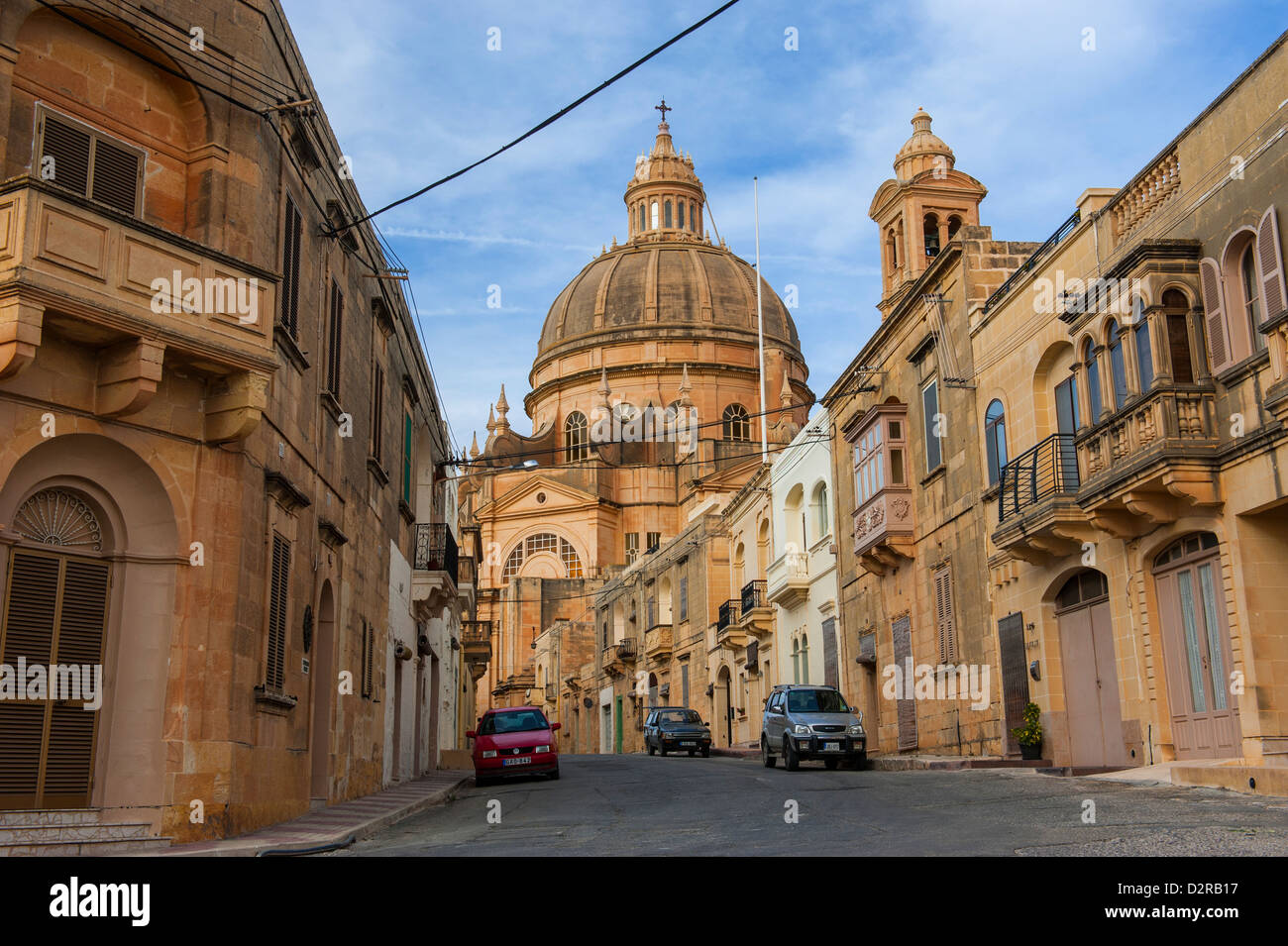 San Gwann (St. Jean le Baptiste) Basilique, Gozo, Malte, Europe Banque D'Images
