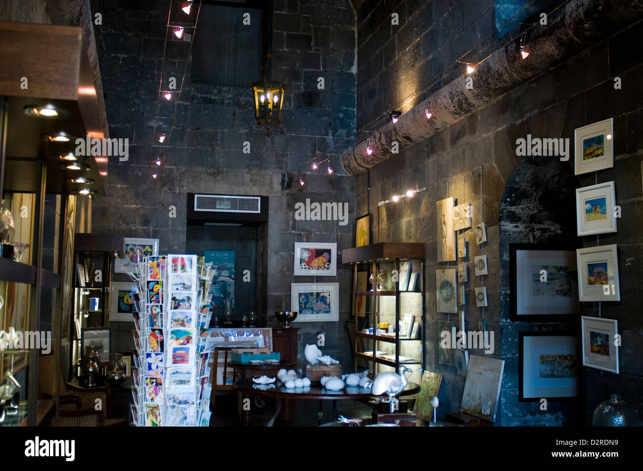 Fort adelaide intérieur, Port Louis, ile Maurice Banque D'Images