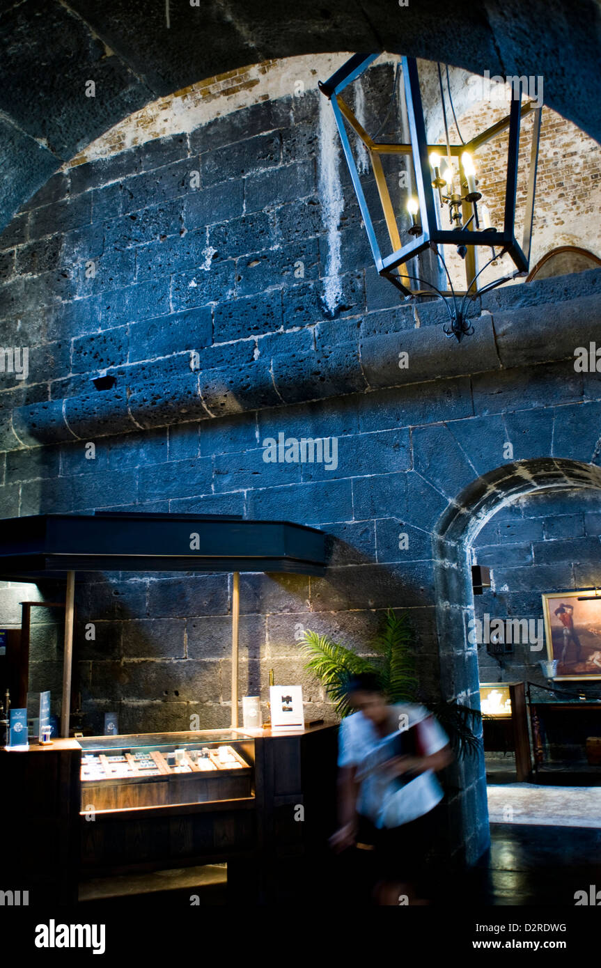 Fort adelaide intérieur, Port Louis, ile Maurice Banque D'Images