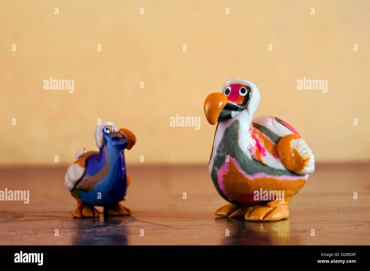 Image miniature de dodos, Maurice Banque D'Images