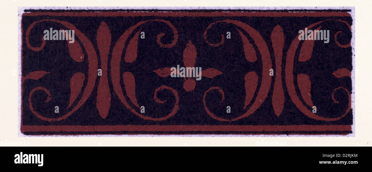 Ornement ornement étrusque et grec Banque D'Images