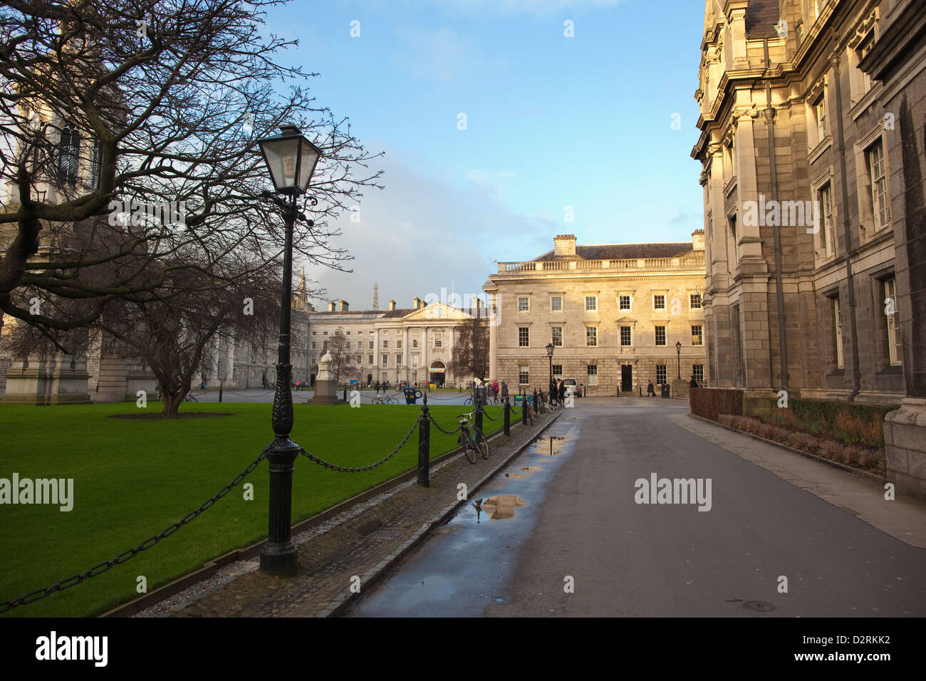 Trinity College, Dublin, Irlande Banque D'Images