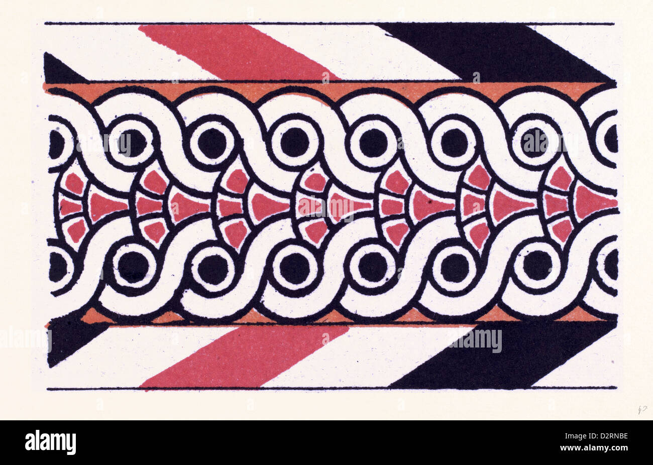 Ornement grec Banque D'Images