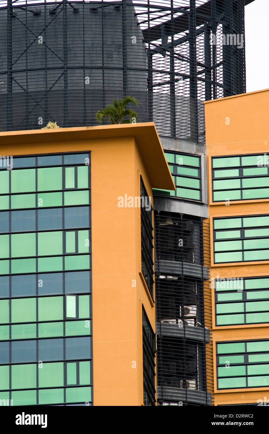 L'architecture moderne, Port Louis, ile Maurice Banque D'Images