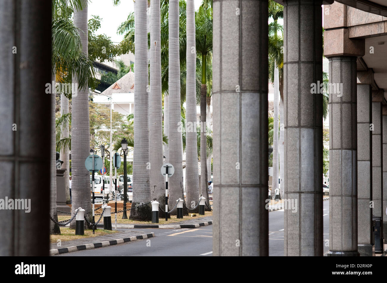 Mettre s bissoondoyal, Port Louis, ile Maurice Banque D'Images