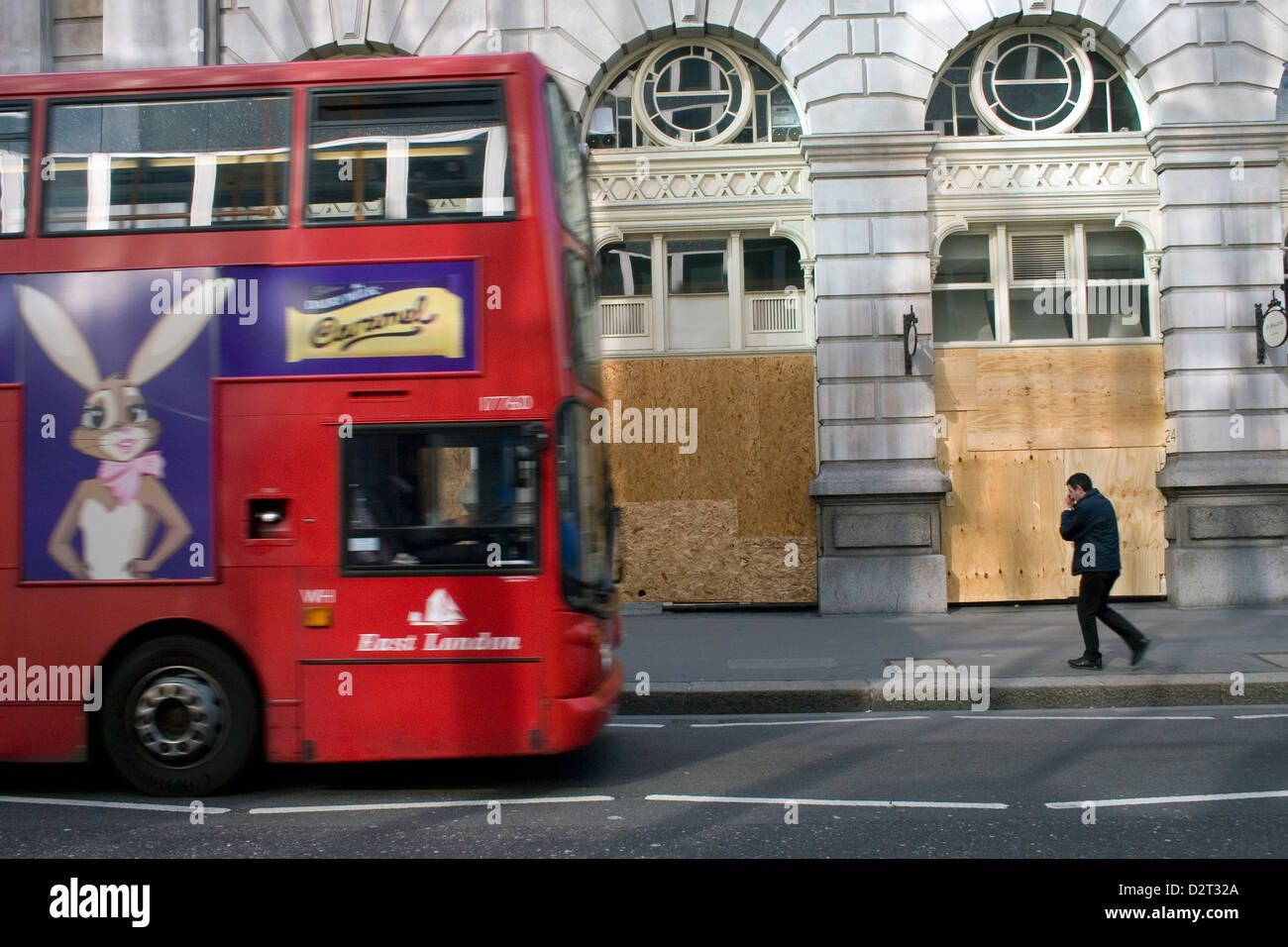 Des scènes de la manifestations du G20 à Londres en 2009 Banque D'Images