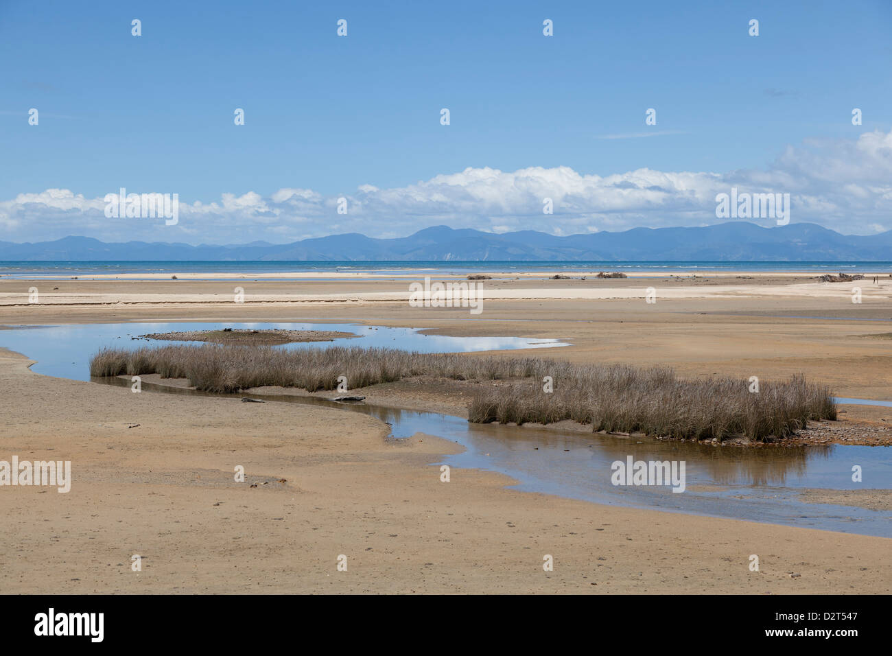 Plage de parc national Abel Tasman, Nouvelle-Zélande Banque D'Images