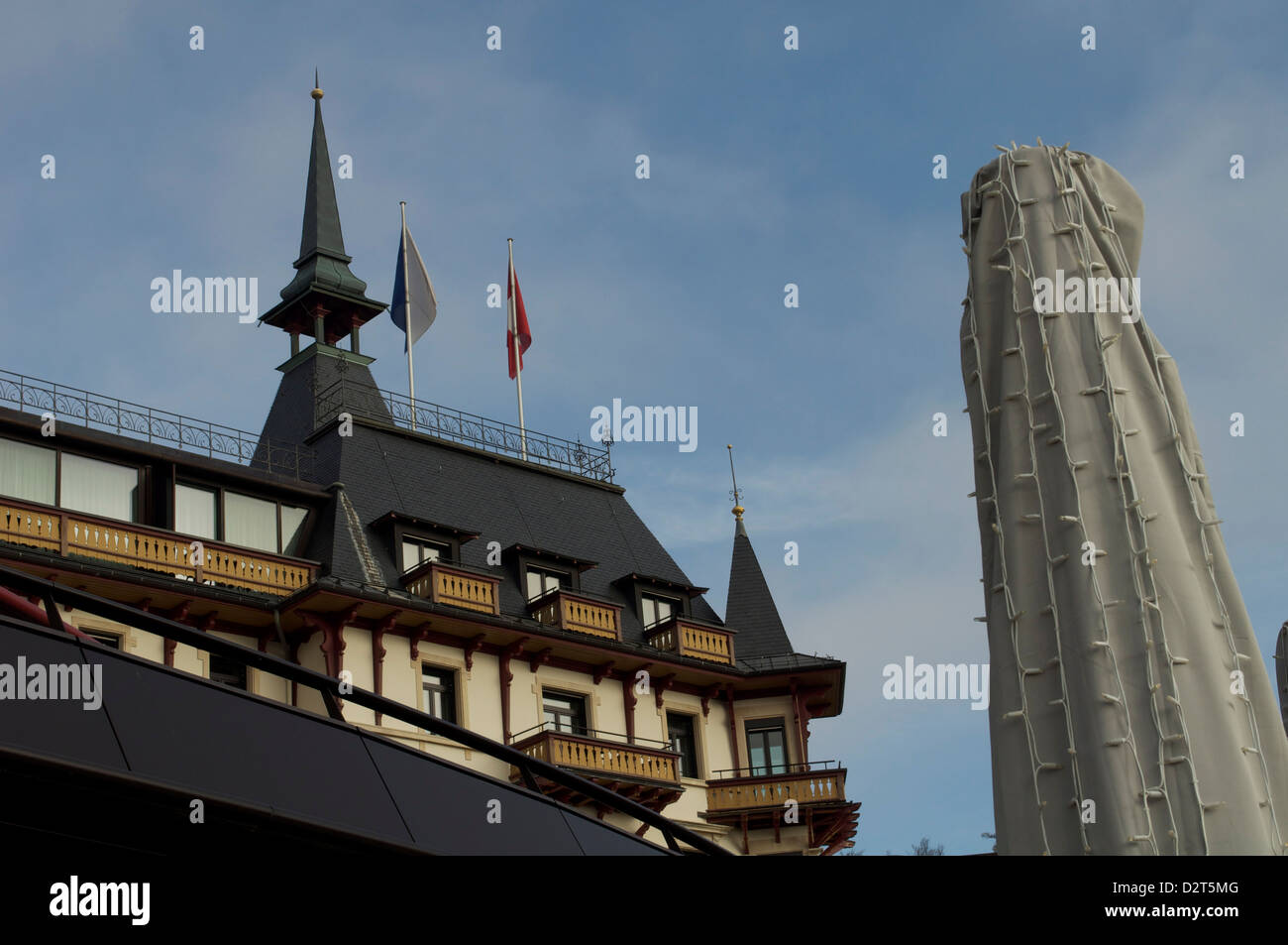 Le Dolder Grand Hotel à Zurich Suisse Banque D'Images Le Dolder Grand Hotel à Zurich Suisse Banque D'Images