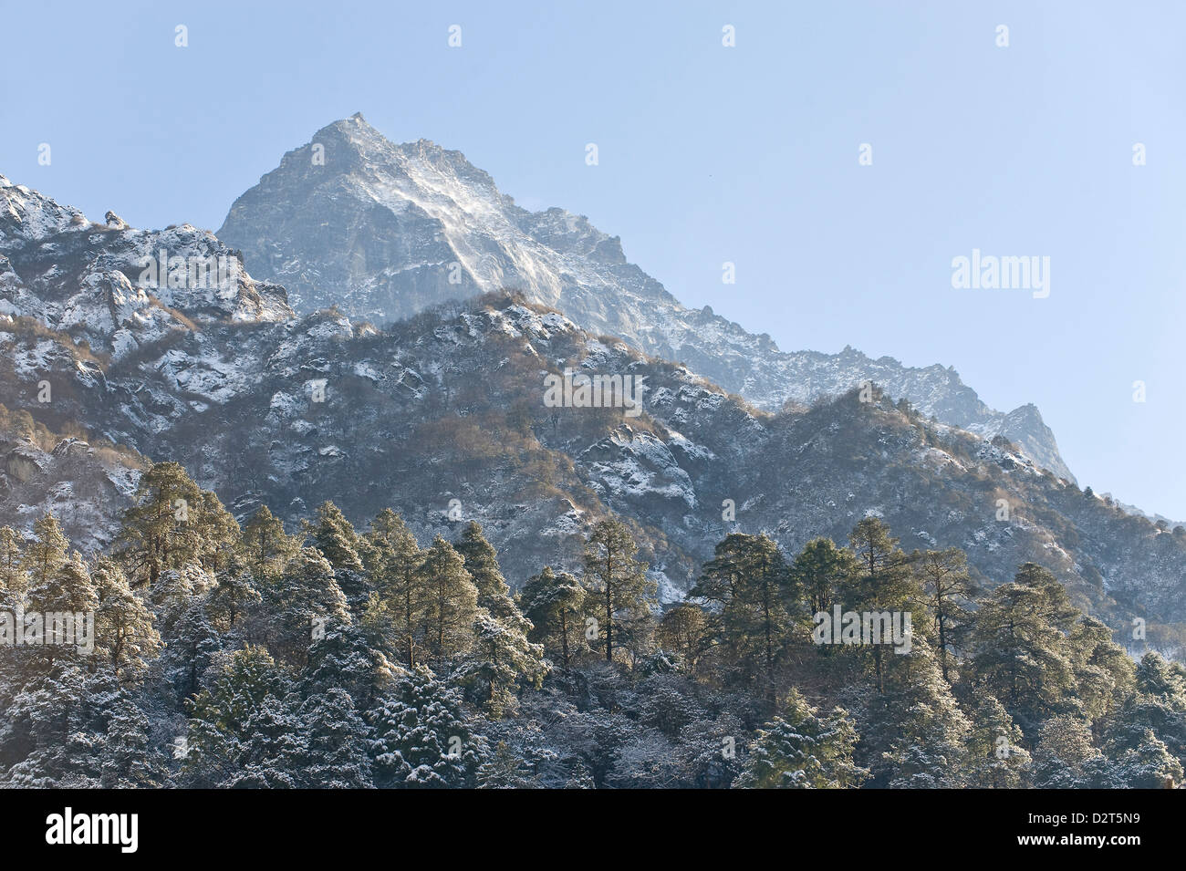 Lukla, 2800m, l'Everest (Solu Khumbu) Région, Népal, Himalaya, Asie Banque D'Images