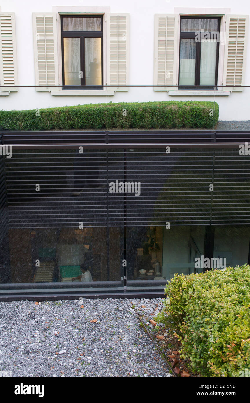 Le Dolder Grand Hotel à Zurich Suisse - Détail de l'quarts cuisine Banque D'Images