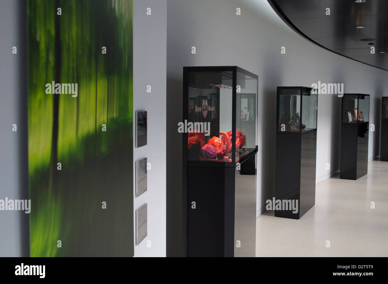 Le Dolder Grand Hotel à Zurich Suisse - intérieur détail conçu par l'architecte Sir Norman Foster. Banque D'Images