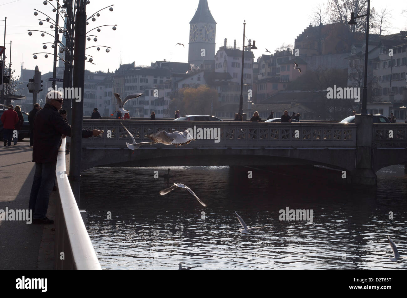 Zurich Suisse Banque D'Images Zurich Suisse Banque D'Images