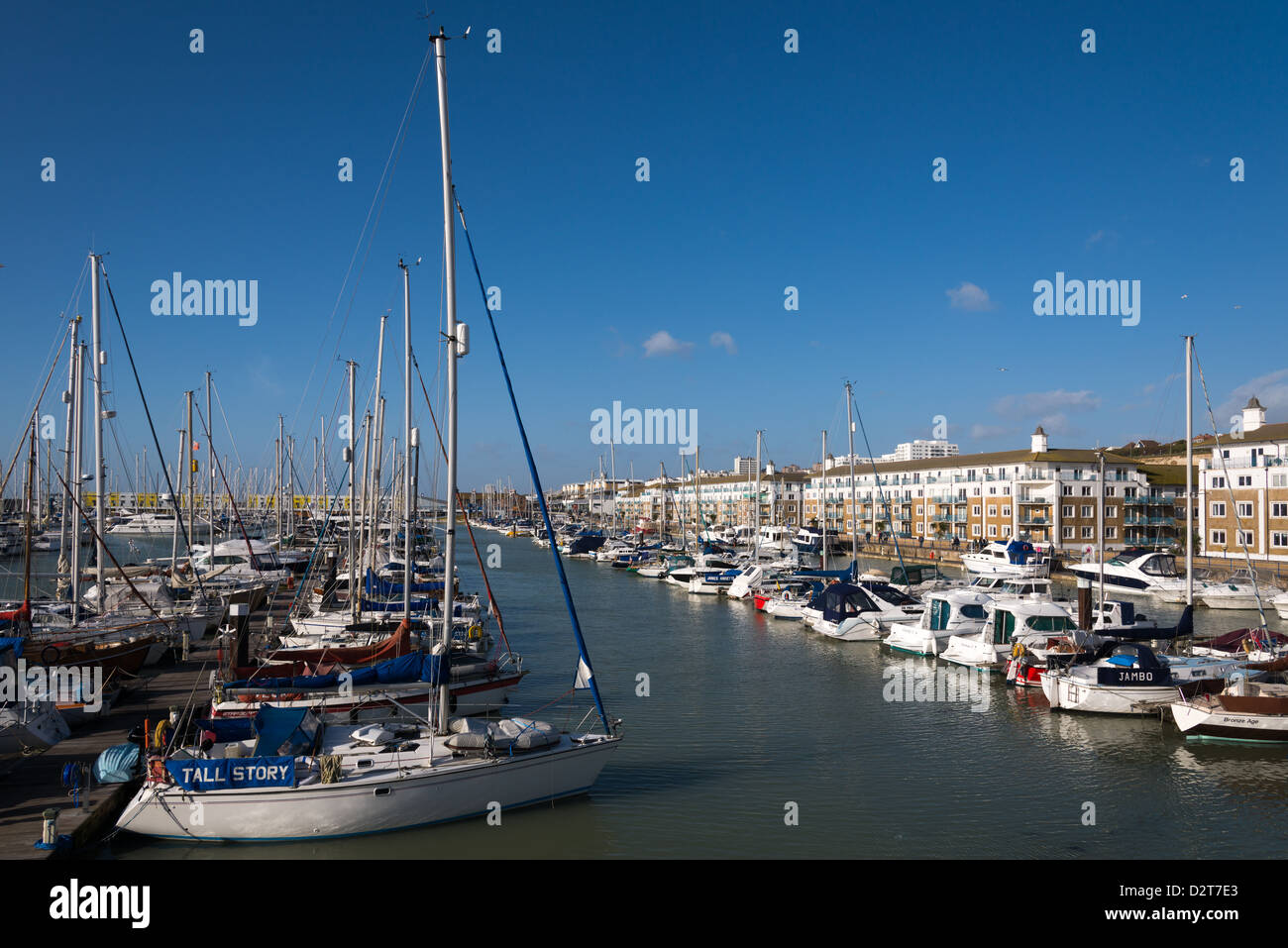 Brighton Marina Banque D'Images