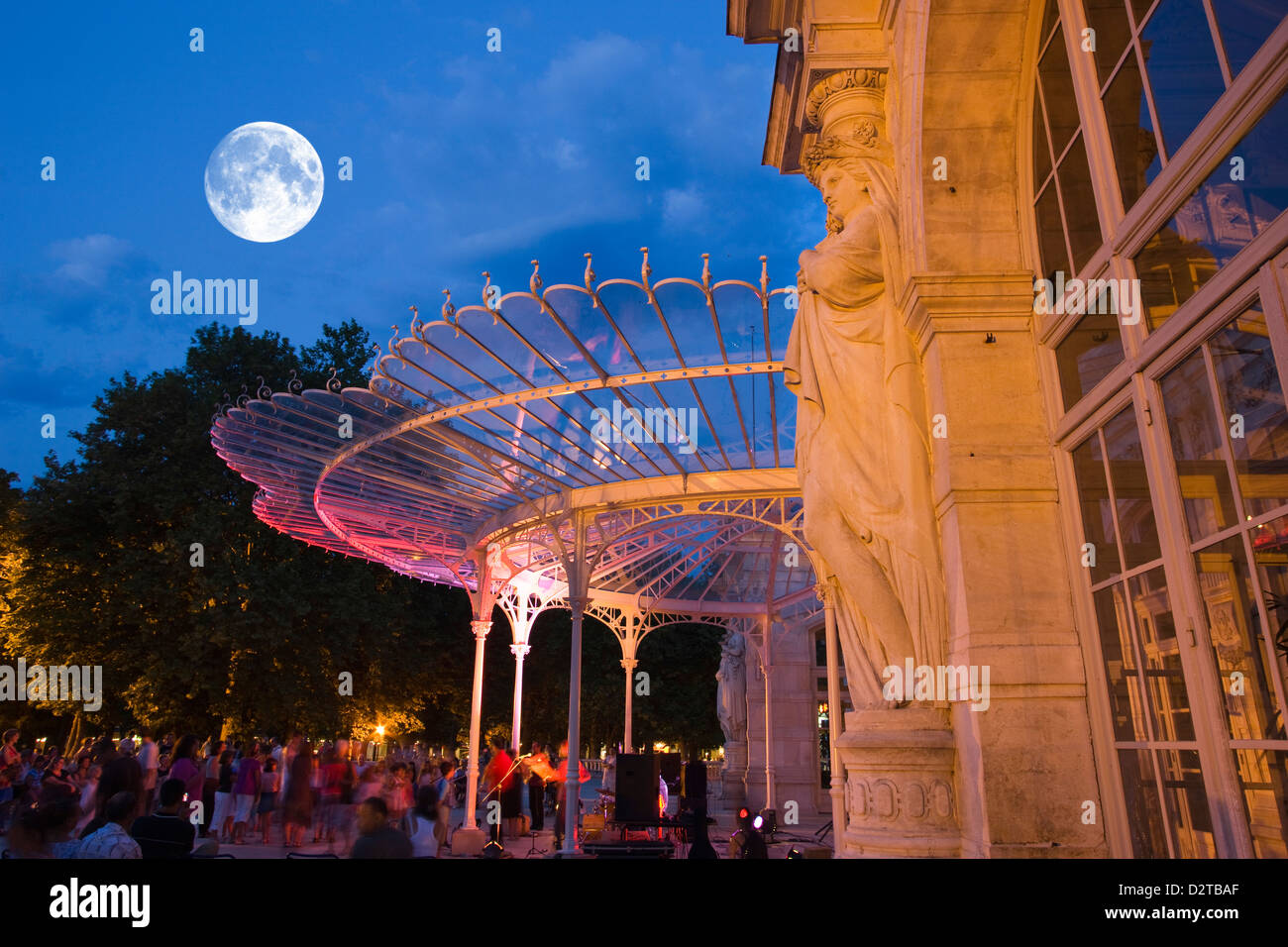 Bâtiment de l'OPÉRA GRAND CASINO PARC DE VICHY AUVERGNE FRANCE SOURCES Banque D'Images