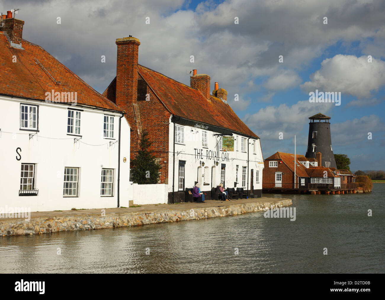 Le port de Langstone, Havant, West Sussex, Angleterre, Royaume-Uni. Banque D'Images