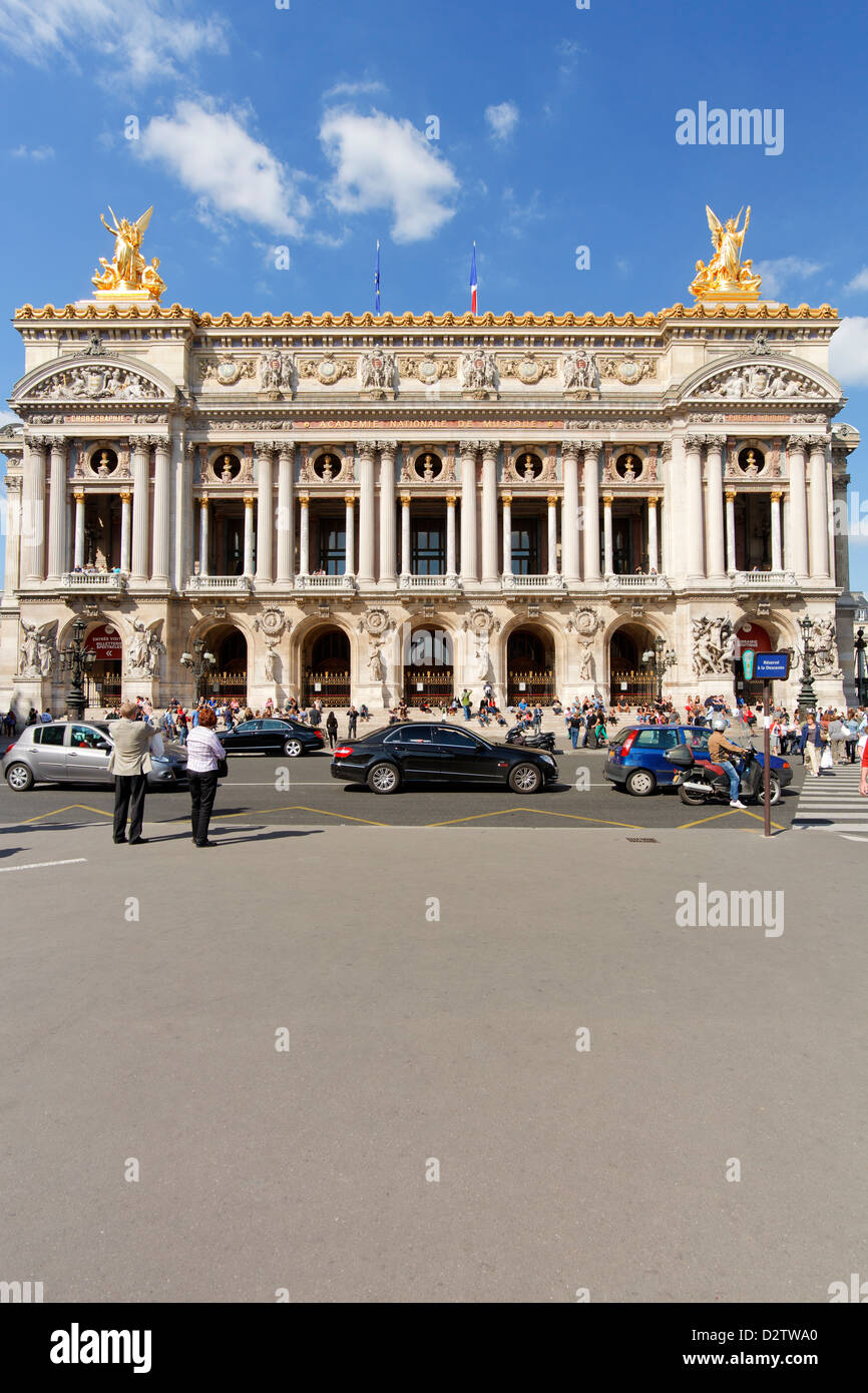 Paris Opéra - Palais Garnier à place de l'opéra Banque D'Images