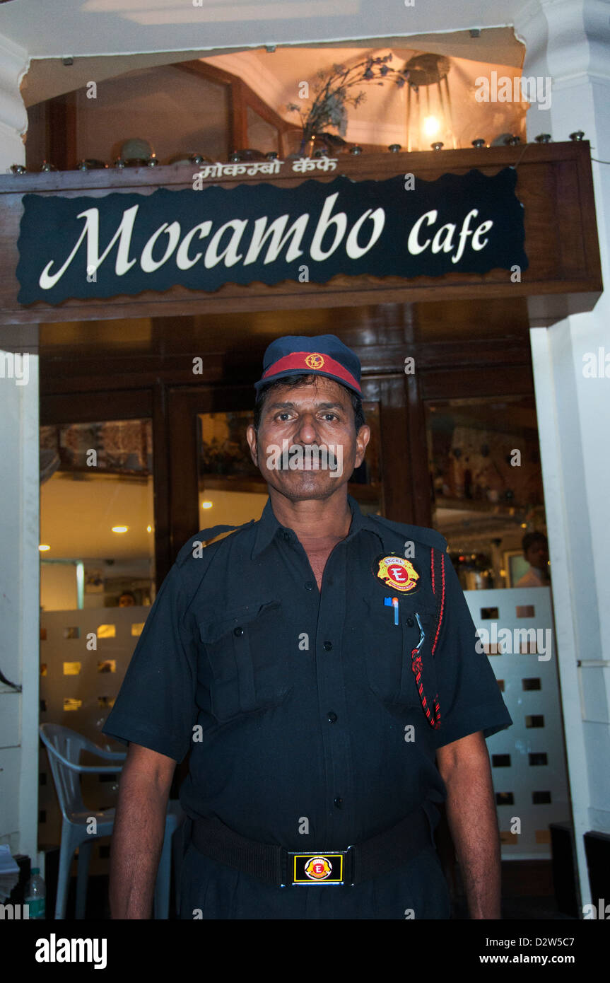Pub Bar Café Mocambo Fort Mumbai Mumbai ( Bombay ) l'Inde Banque D'Images