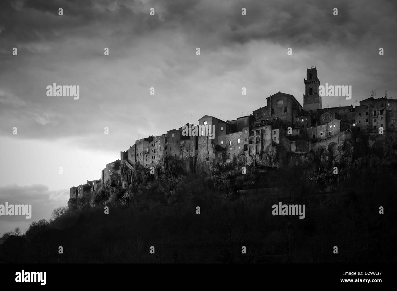 Pitigliano. Italie Banque D'Images