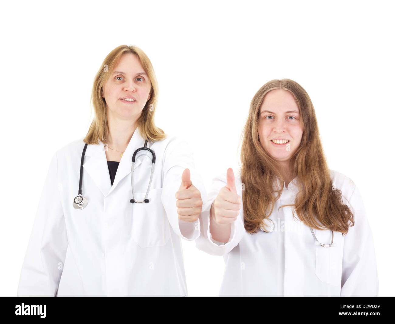 Deux femmes médecins Banque D'Images