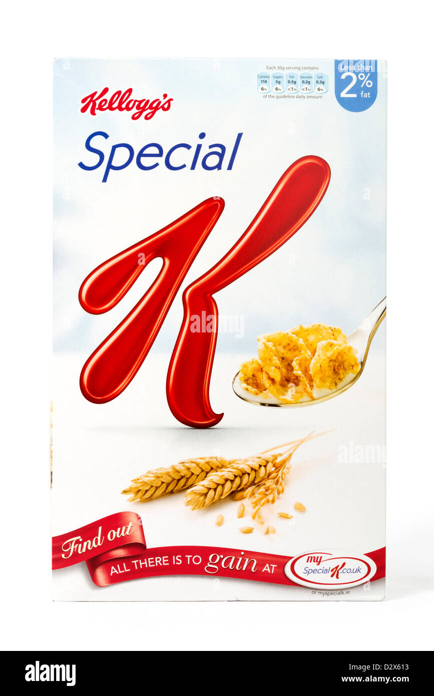 Special K de Kellogg's céréales petit déjeuner, UK Banque D'Images