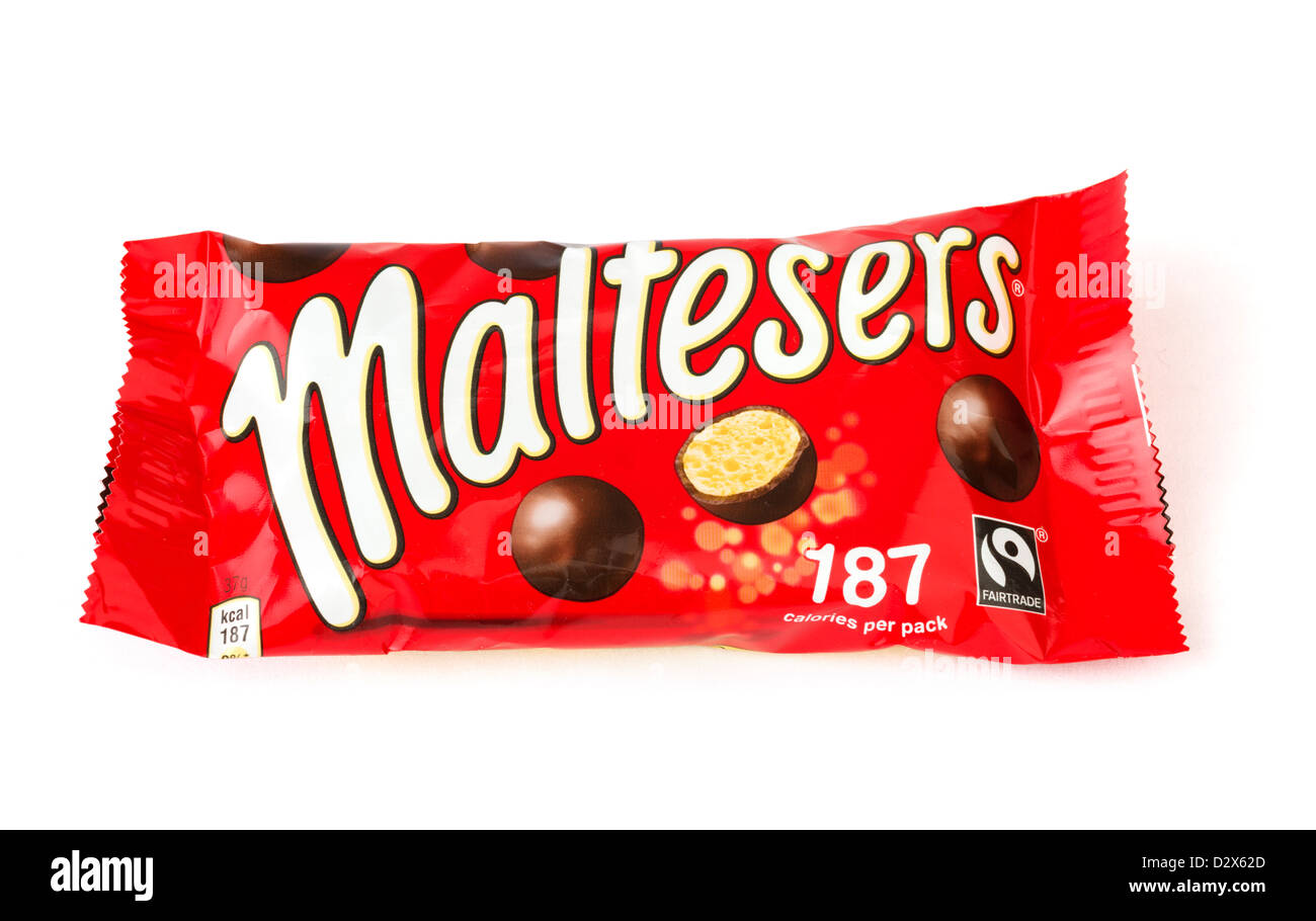 Sac de chocolats Maltesers Banque D'Images