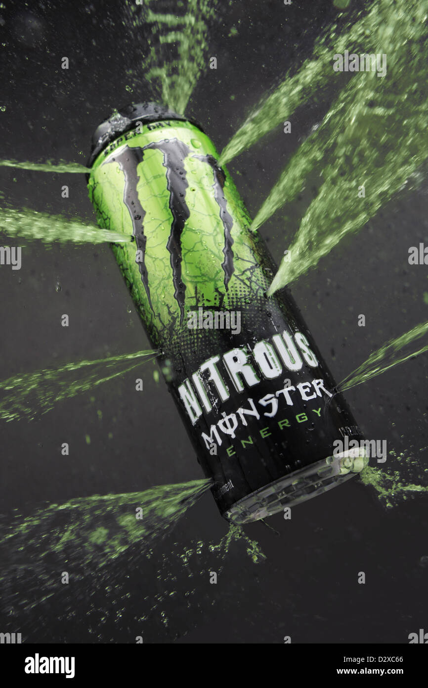 Monster Energy drink Photo Stock - Alamy