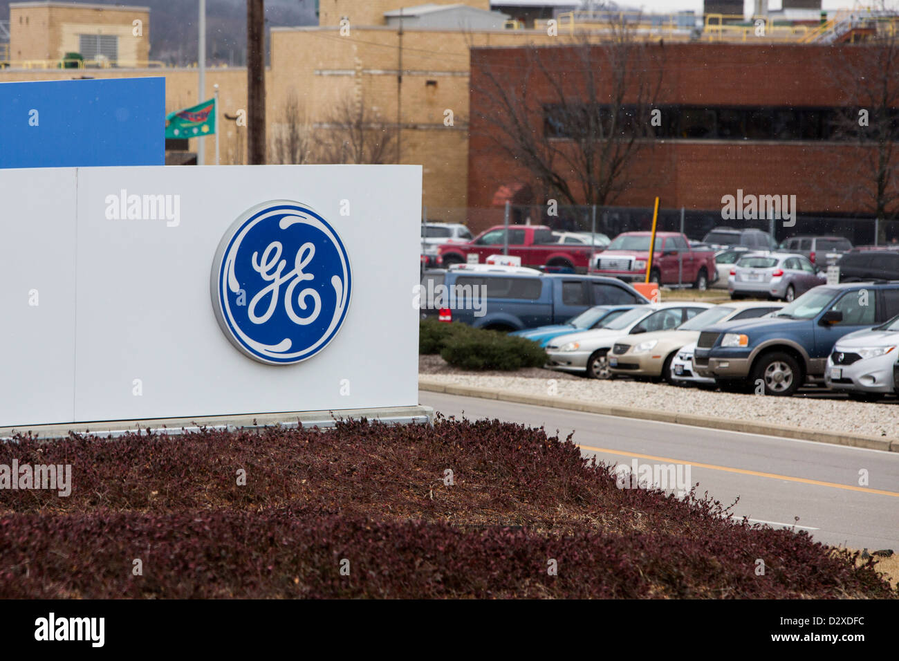 Le siège de moteur à réaction bouilloire GE Aviation. Banque D'Images