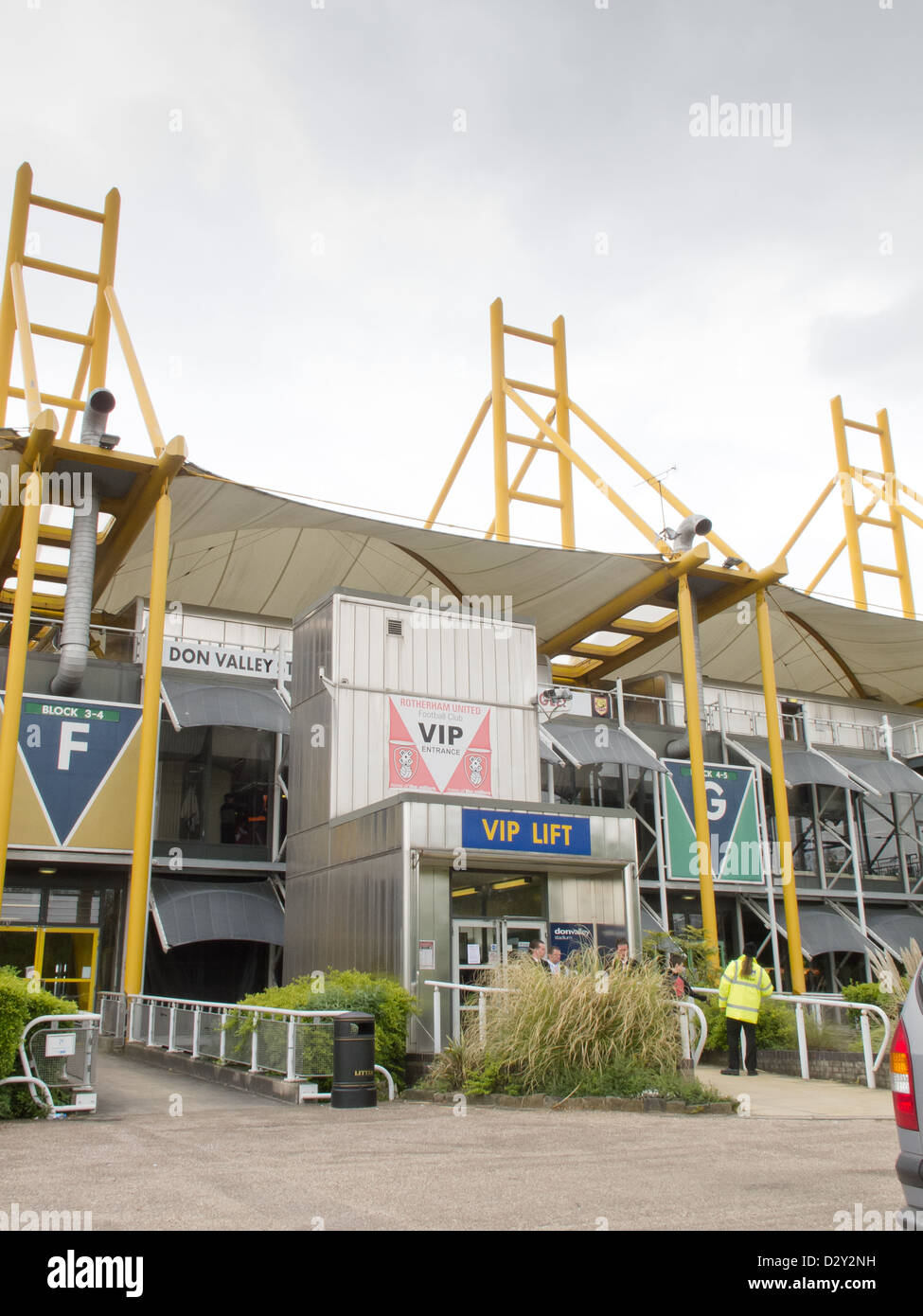 Le Stade Don Valley Sheffield, South Yorkshire, Angleterre, Royaume-Uni Banque D'Images