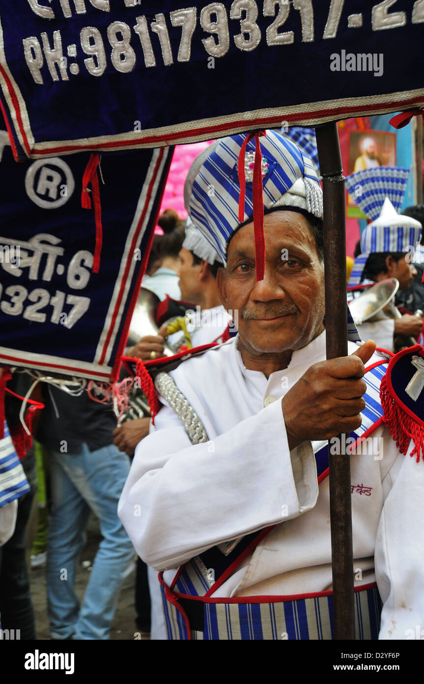 Sur il jour d'Akali Dal Sikh Punjabi festival à New Delhi. Banque D'Images