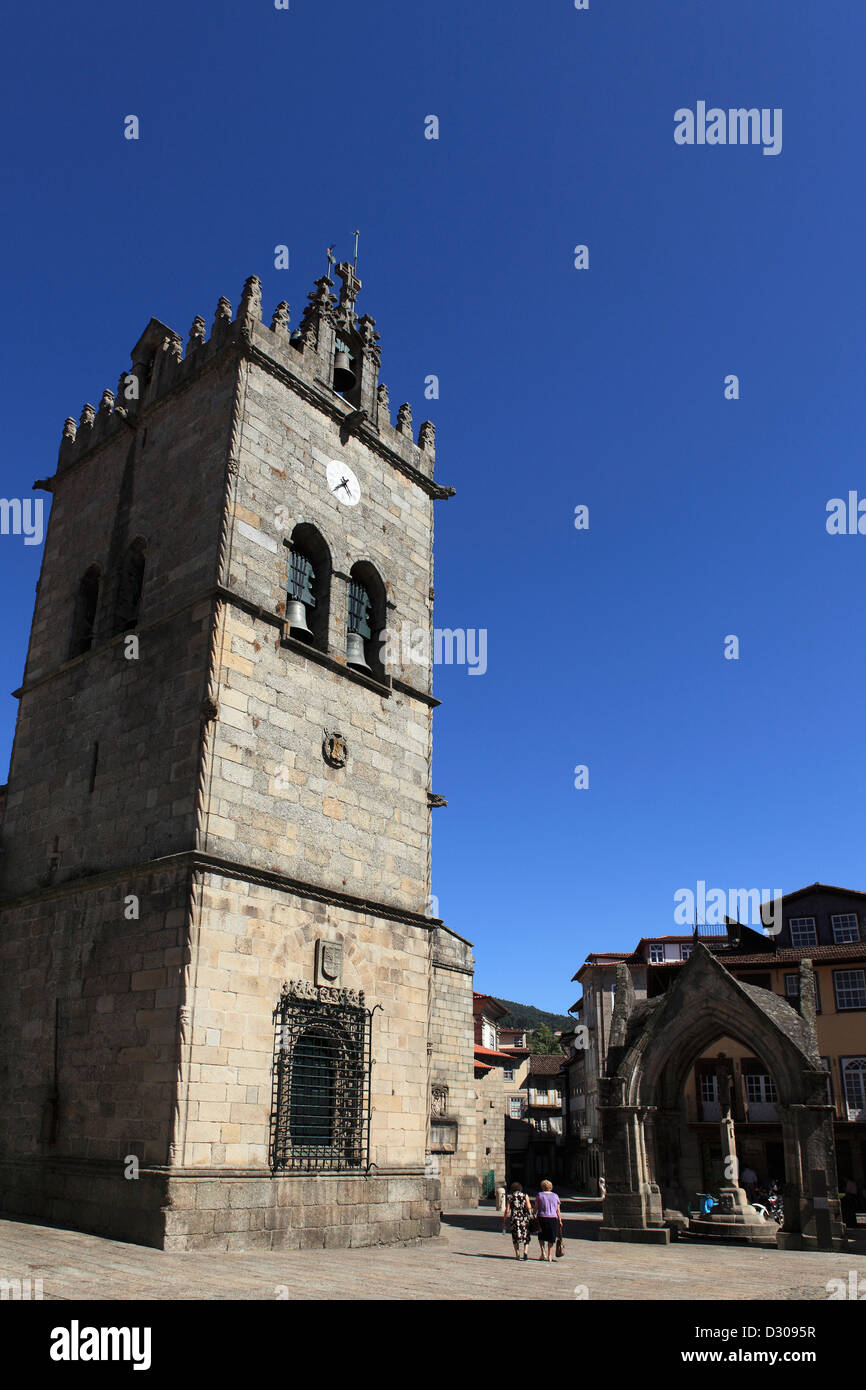 Église Notre Dame de Oliveira et Salado Monument à Guimaraes, Portugal. Banque D'Images