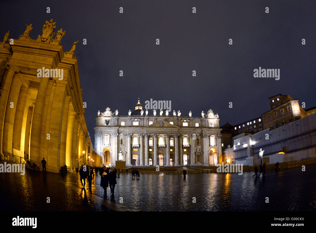 Cité du Vatican, Musées du Vatican, en colimaçon, Saint Pierre et Chapelle Sixtine Banque D'Images