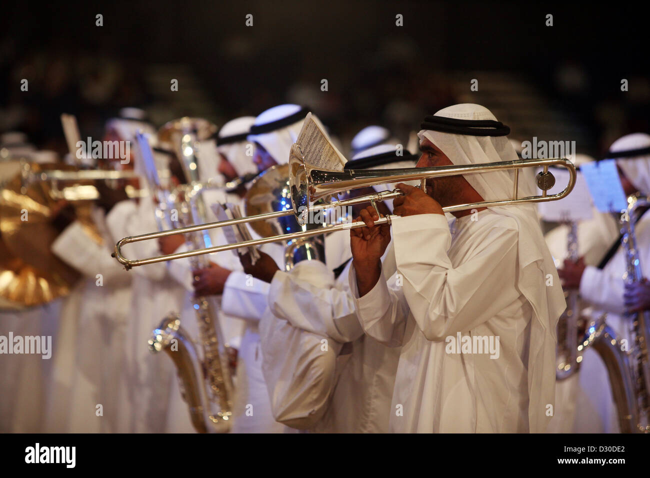 Dubaï, Émirats arabes unis, Concert Banque D'Images