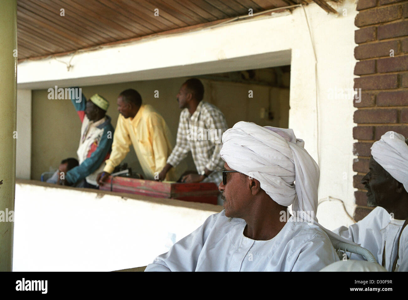 Khartoum, Soudan, Polo Club Afrique Banque D'Images