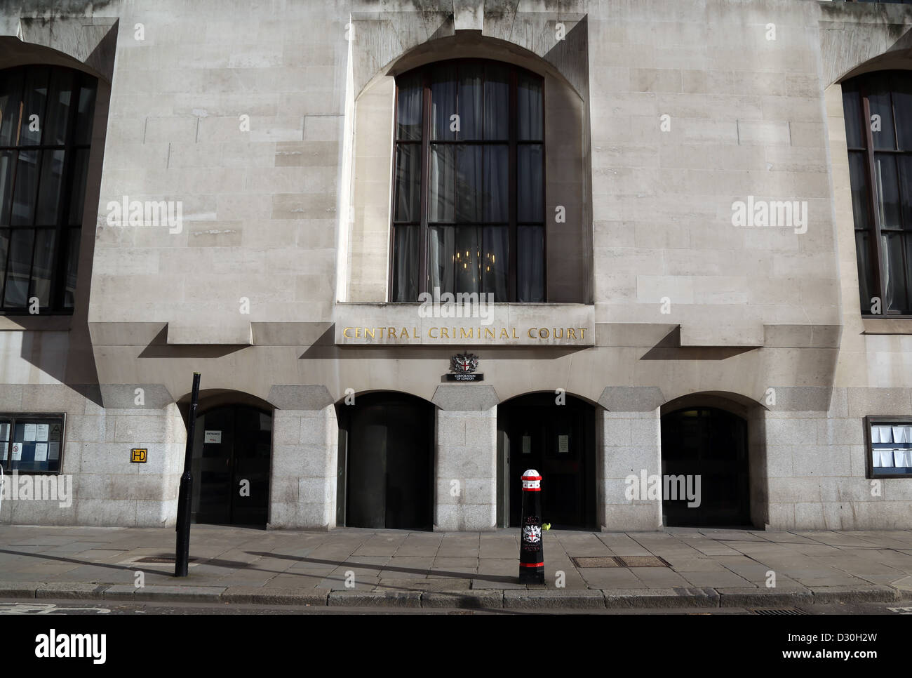 Old Bailey, London Banque D'Images