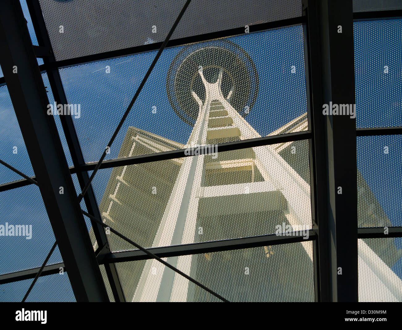 Le Space Needle de Seattle dans l'État de Washington, USA Banque D'Images