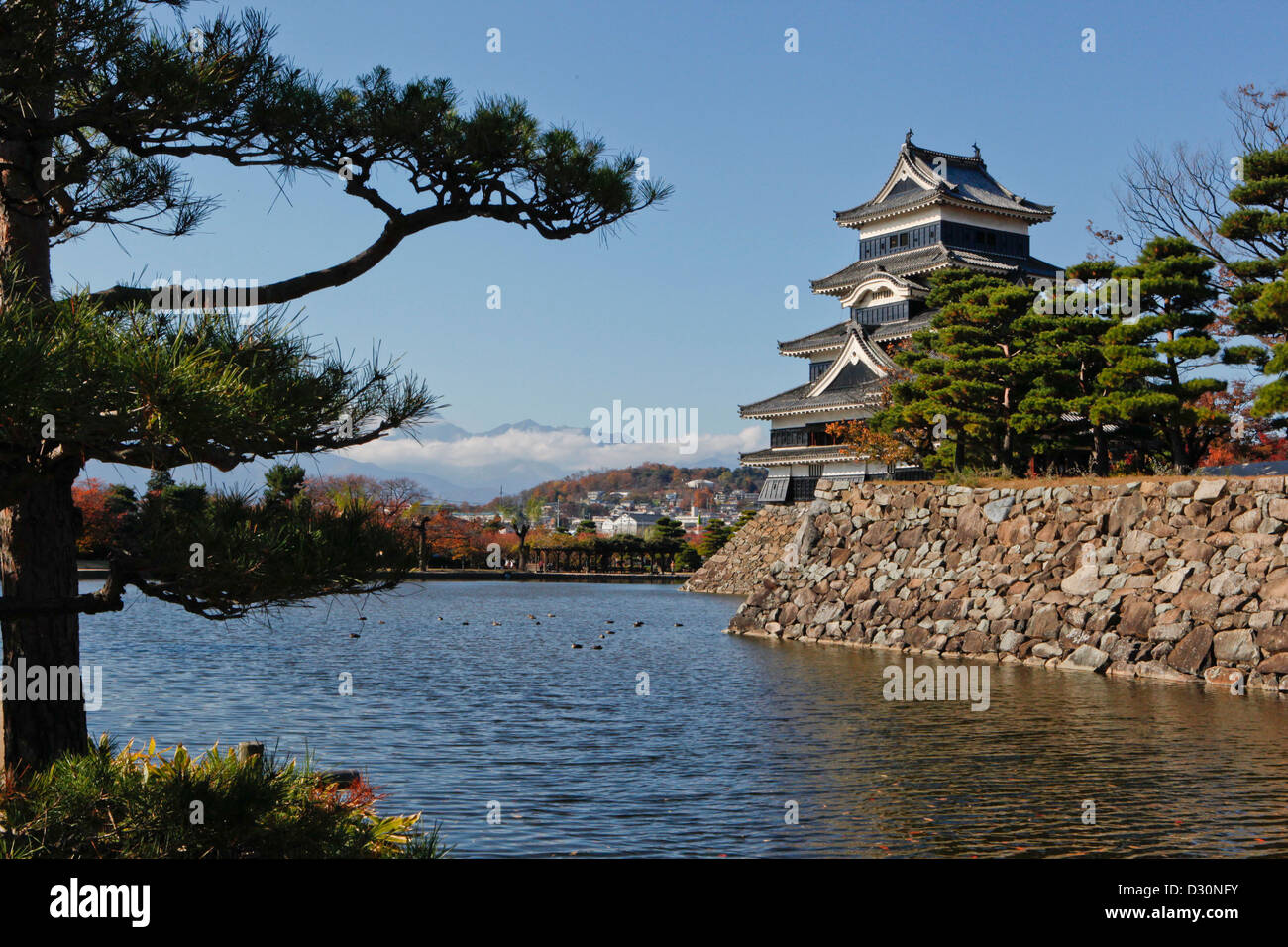 Château de Matsumoto, Banque D'Images