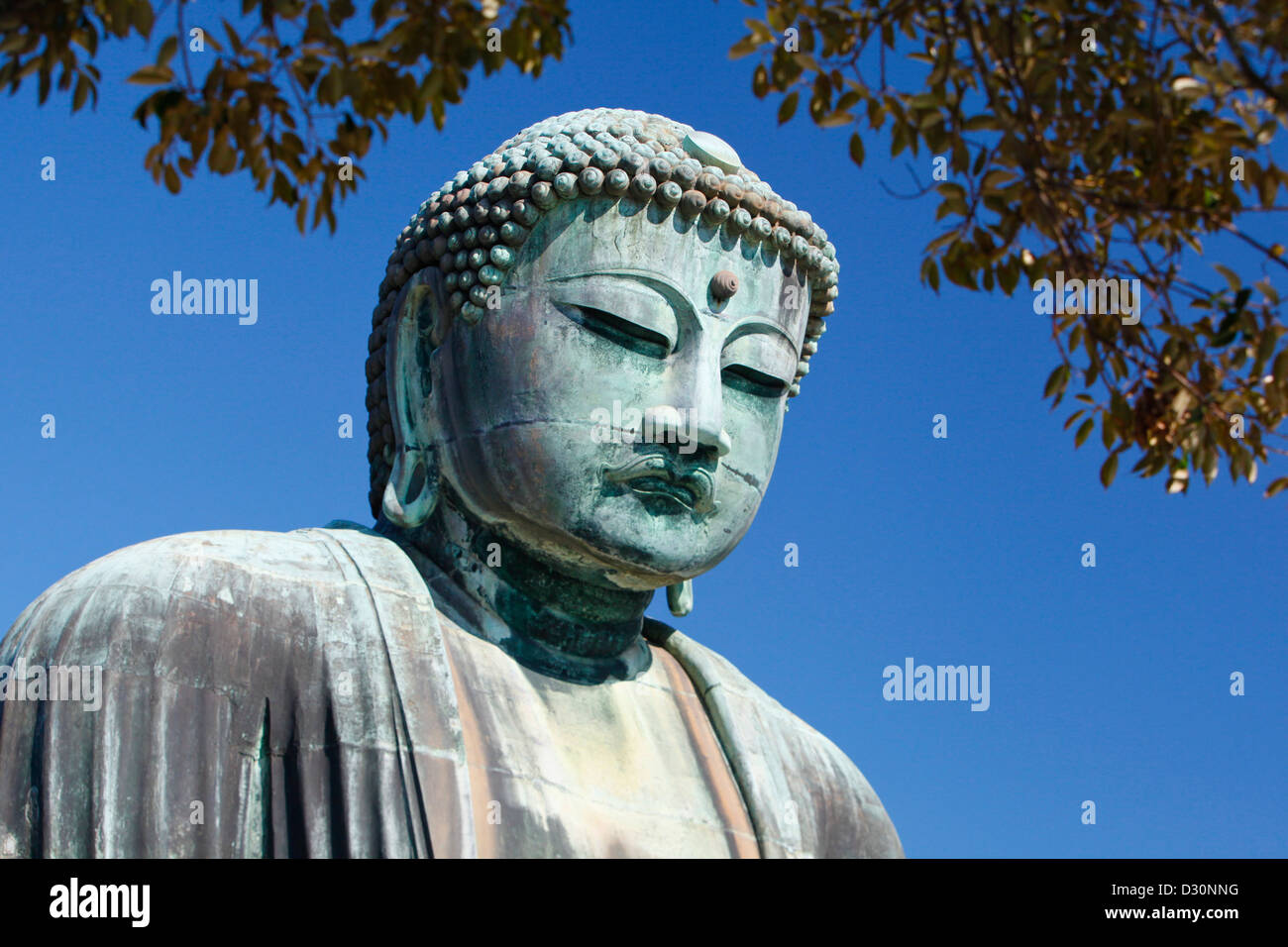 Le Grand Bouddha de Kamakura, Japon, Banque D'Images