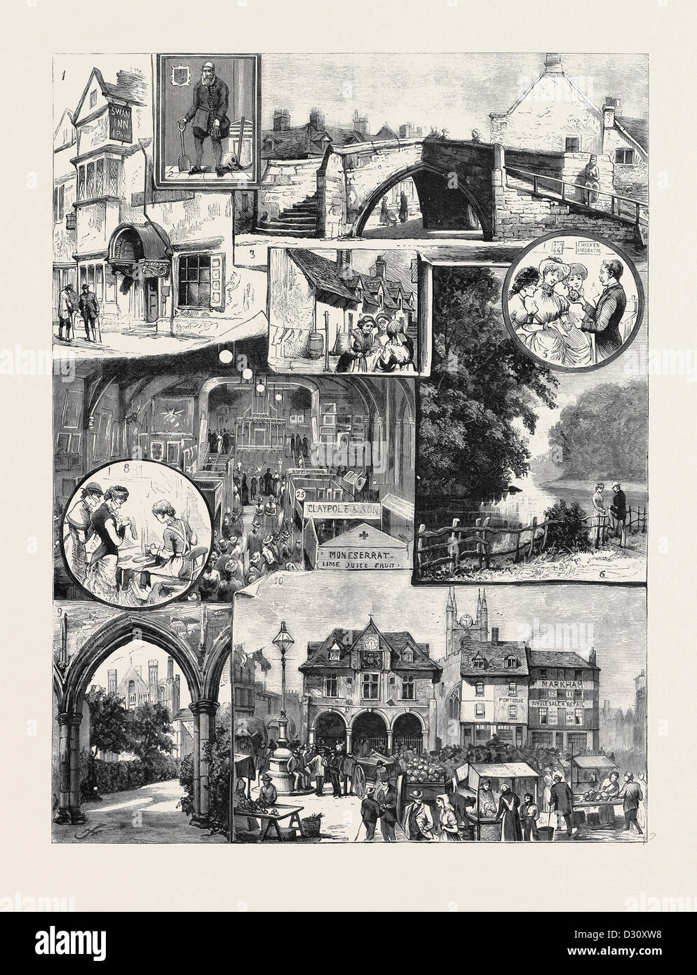 L'EXPOSITION INDUSTRIELLE À PETERBOROUGH Banque D'Images