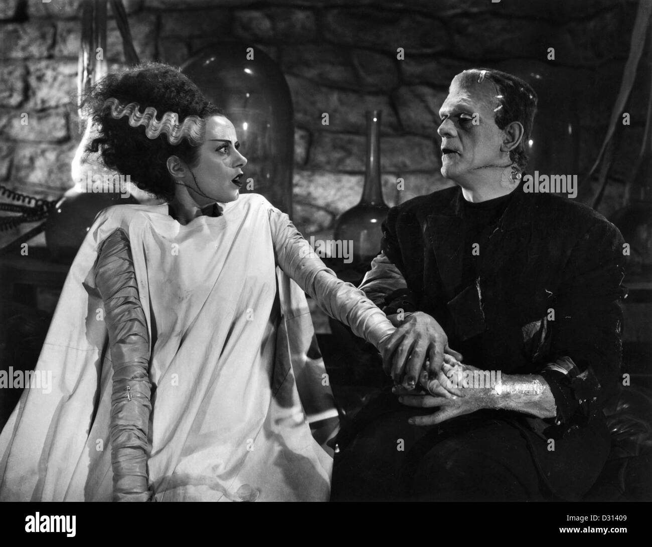 The bride of frankenstein 1935 elsa lanchester Banque de photographies ...