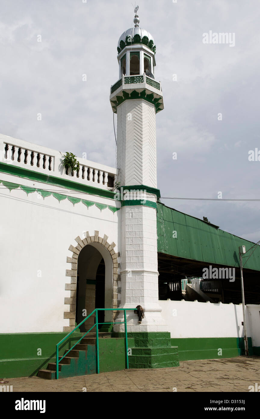 La Mosquée Jamia, Kisumu, Kenya Banque D'Images