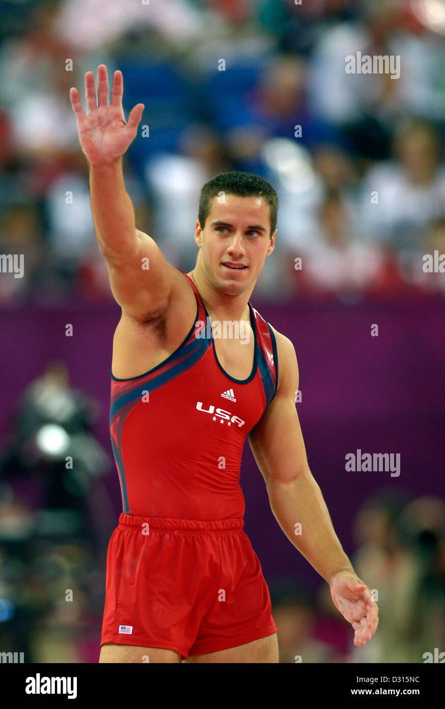 Jacob Dalton (USA, United States of America). Gymnastique individuelle Banque D'Images