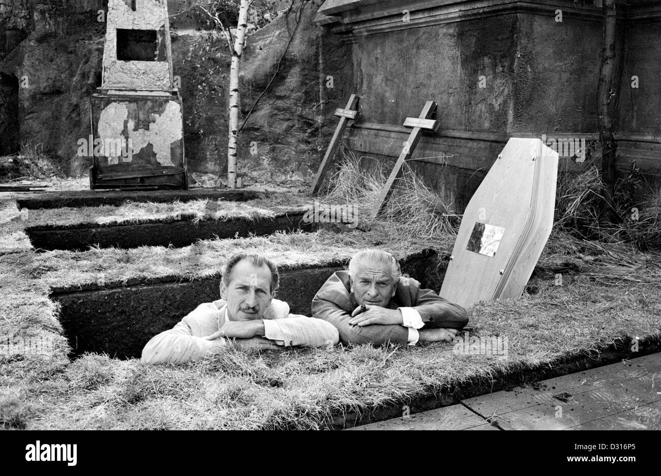 Peter Cushing Banque D'Images