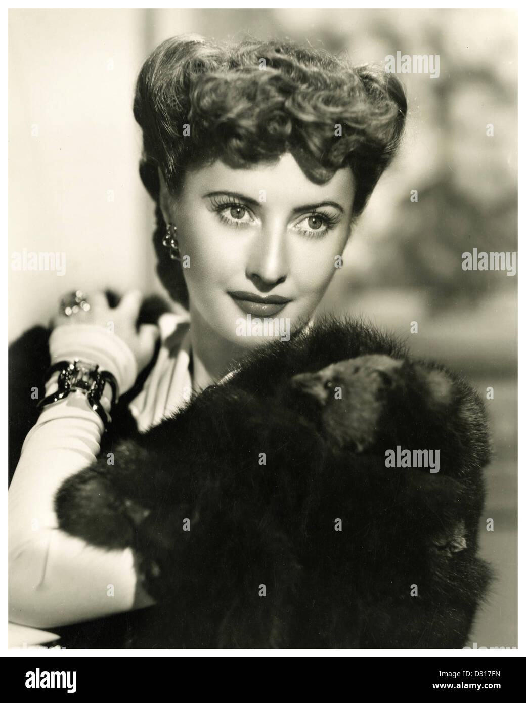 Barbara Stanwyck Banque D'Images