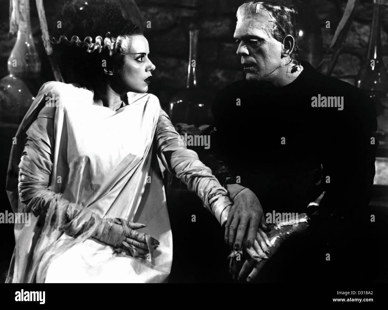 Elsa lanchester bride frankenstein 1935 Banque de photographies et d ...