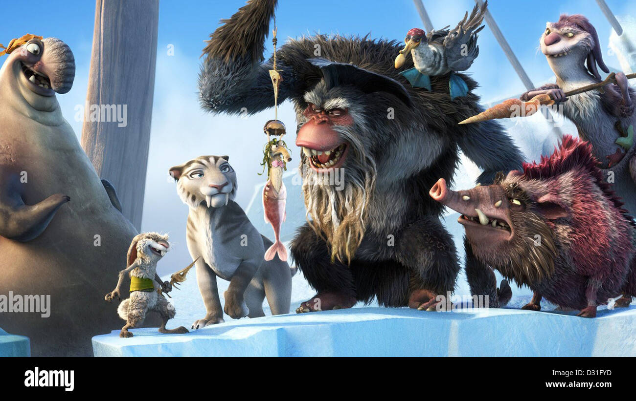 Ice Age : Continental Drift Banque D'Images