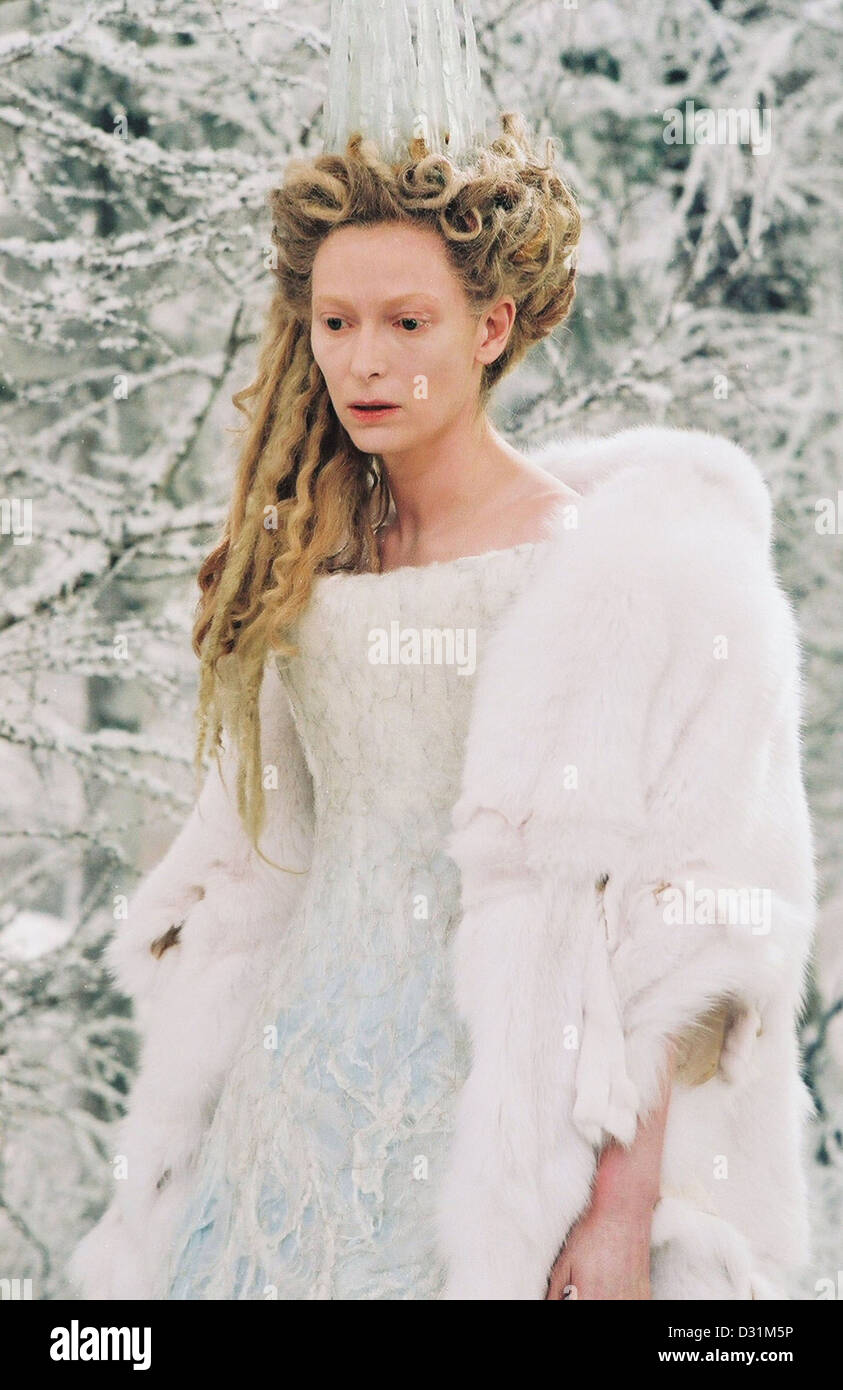 Les Chroniques de Narnia : Le Lion, La Sorcière Blanche et l'armoire Année : 2005 - USA Réalisateur : Andrew Adamson Tilda Swinton Banque D'Images