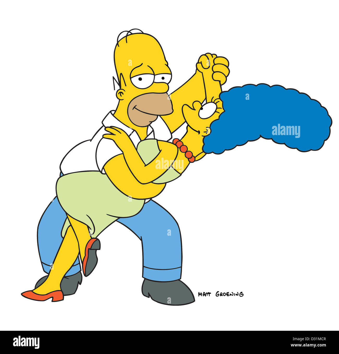 Les Simpson (Série TV) Banque D'Images