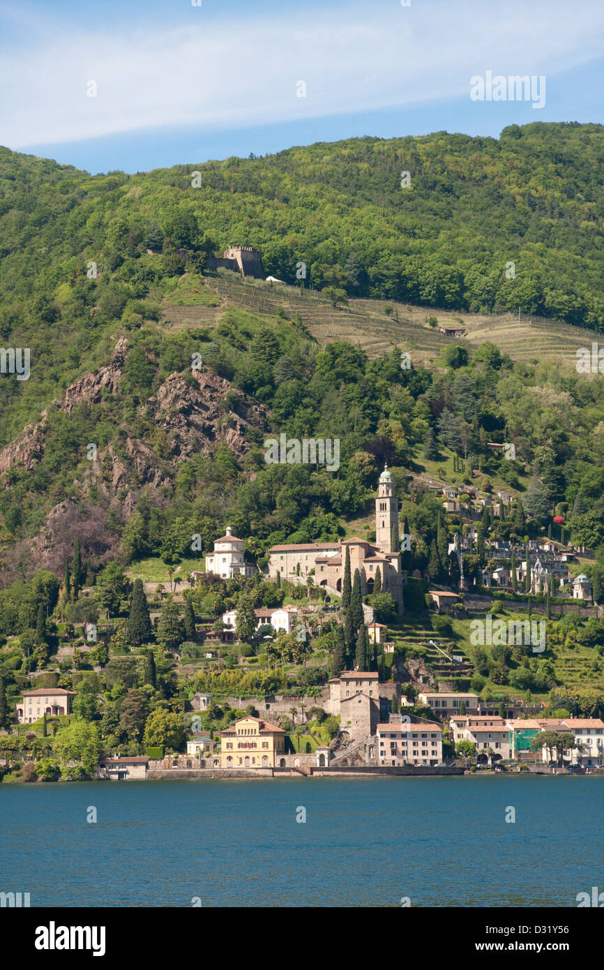 Lugano, Lac de Lugano, Suisse, Europe Photo Stock - Alamy