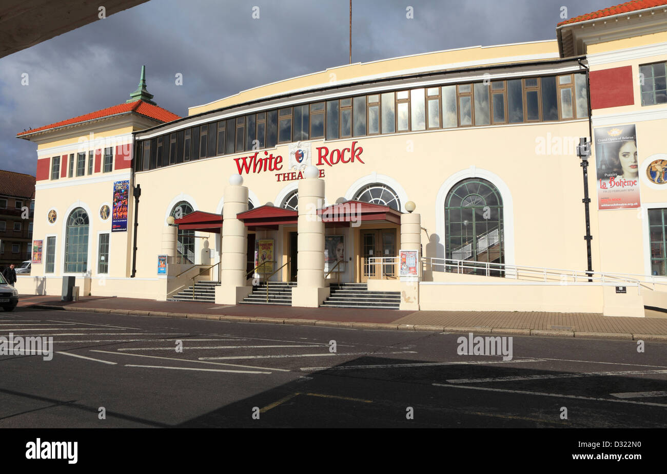 White Rock Theatre Hastings East Sussex UK GO Banque D'Images