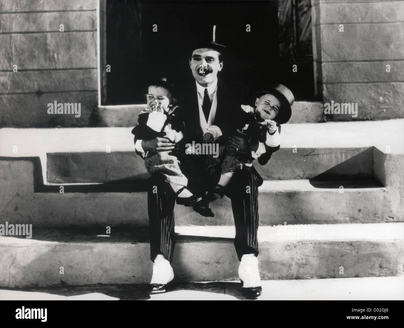 Sept ans mauvaise chance Banque D'Images